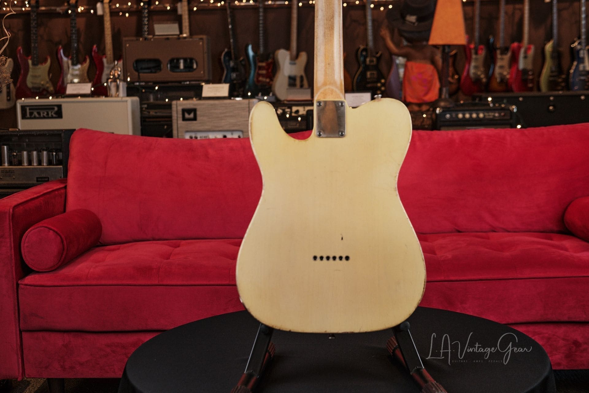 Danocaster Single Cut Whiteguard Electric Guitar - With Ron Ellis Pickups! - Image 8