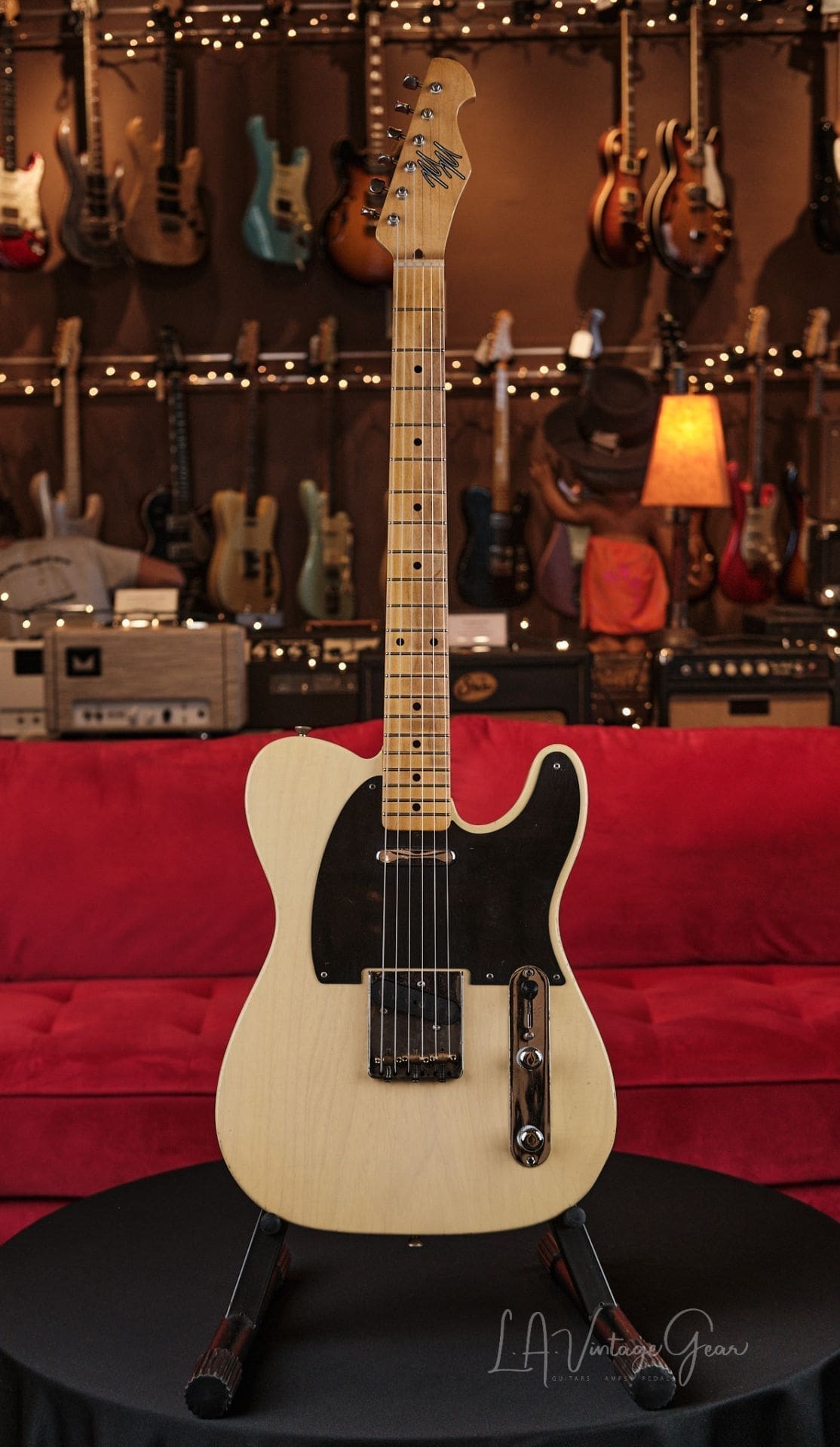 Mario Martin "Model T" Electric Guitar - Relic'd Nocaster Blonde & Porter Pickups!