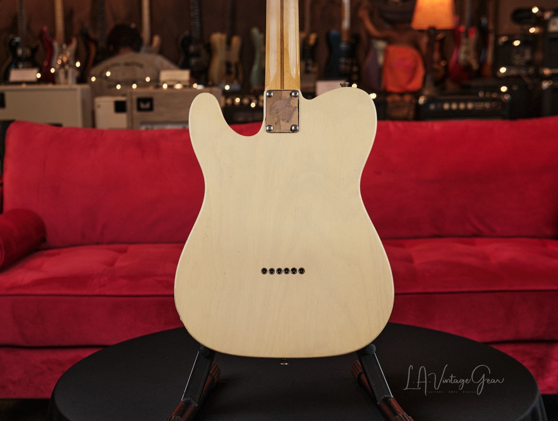Mario Martin "Model T" Electric Guitar - Relic'd Nocaster Blonde & Porter Pickups! - Image 8