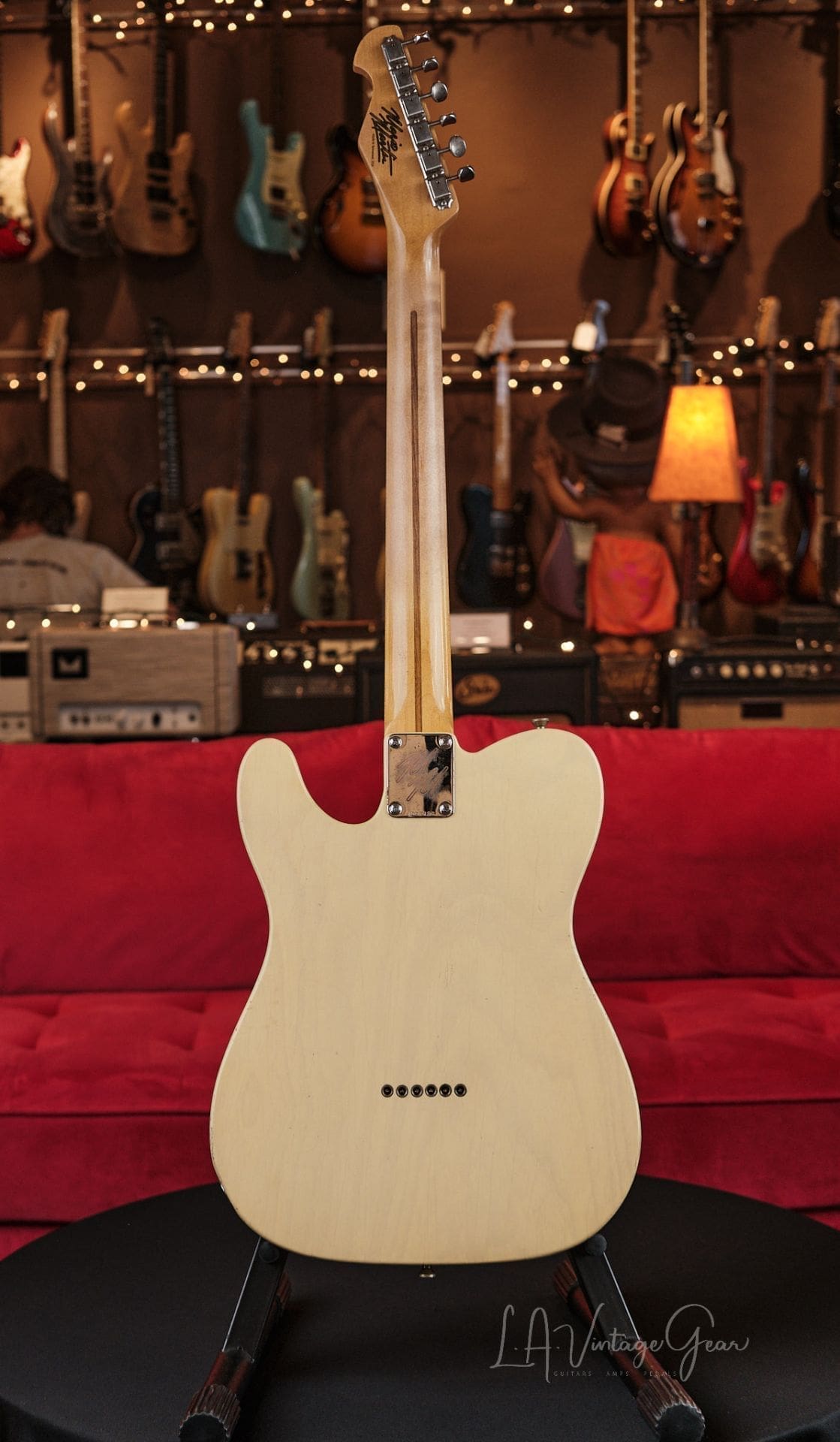 Mario Martin "Model T" Electric Guitar - Relic'd Nocaster Blonde & Porter Pickups! - Image 7