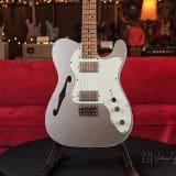 Xotic XTC-TL T-Style Relic’d Electric Guitar – Silver Metallic Finish Double Bound Thinline #3706-  One of Ten We Just Got In!