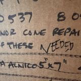 Jensen C10Q Pair – 1 of 2 Needs Minor Cone Repair