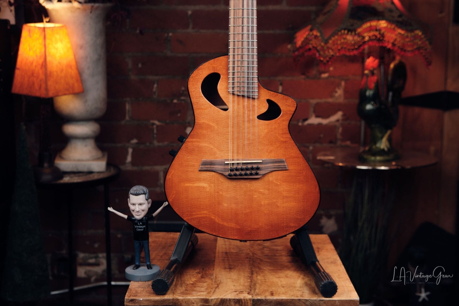 Veillette Gryphon 12 String Acoustic - With Bearclaw Top! - Image 2