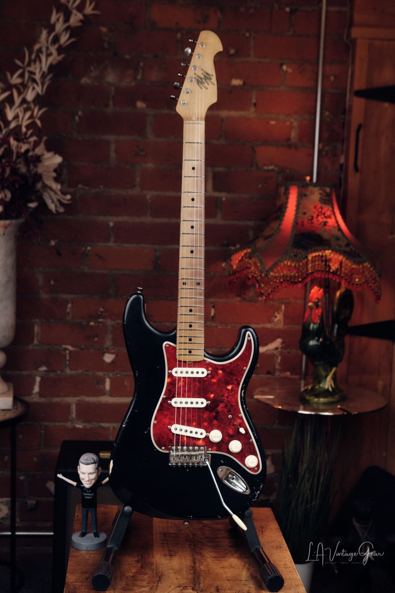 Mario Martin "Model S" Electric Guitar - Relic'd Black Finish & Rocketfire Pickups!