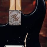 Mario Martin “Model S” Electric Guitar – Relic’d Black Finish & Rocketfire Pickups!