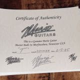 Mario Martin “Model T” Electric Guitar – Double Bound 3 Tone Sunburst & Fralin Pickups!