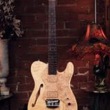 O.Craft Zoido Thinline 2HB Semi-Hollow Electric Guitar – Awesome Set Neck T Style Guitar!