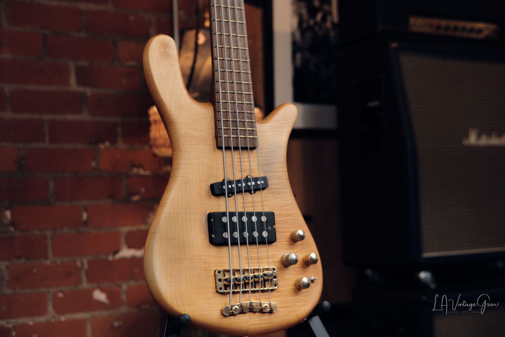 2000 Warwick Streamer LX Jazzman - Awesome 5 String Active Bass! - Image 3