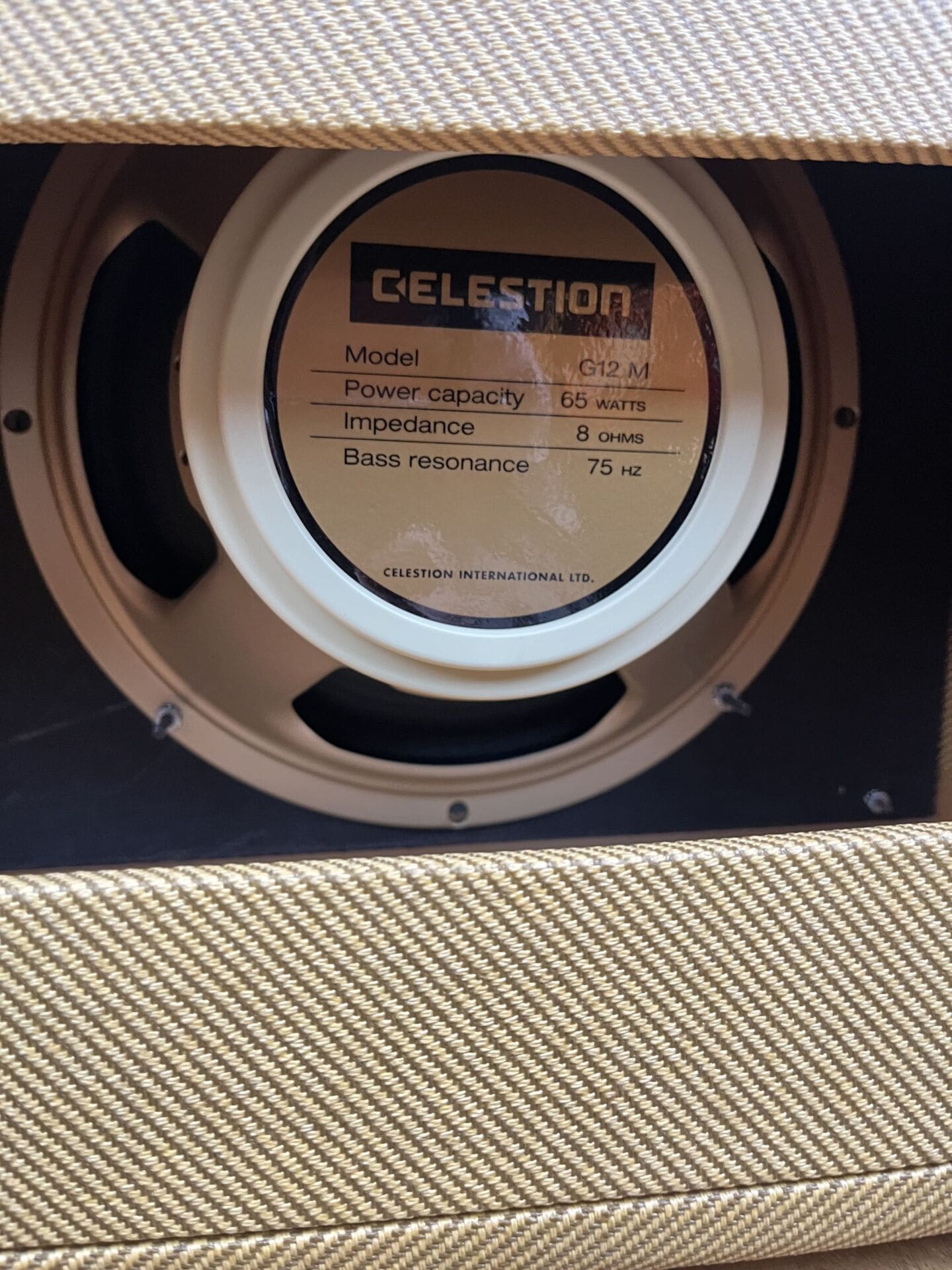 Magic Amp Tweed Deluxe LAX - Head and 1x12 Cab! - Image 9