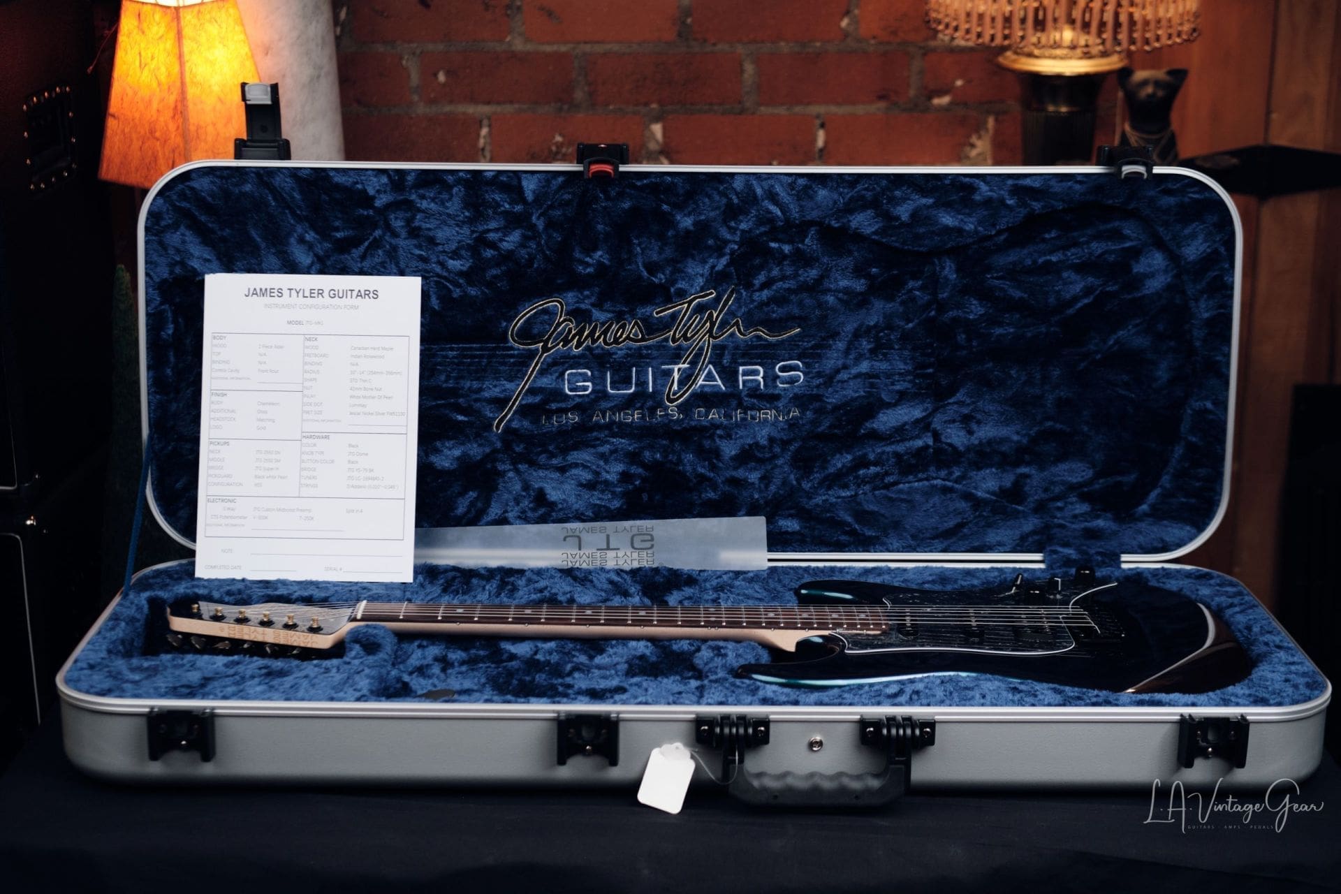 James Tyler Guitars JTG-Mk1 - Chameleon Finish!! - Image 11