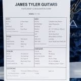 James Tyler Guitars JTG-Mk1 – Chameleon Finish!!