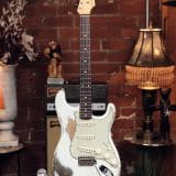 2023 Fender Custom Shop Rudy’s 61 Strat Heavy Relic – Olympic White Over Inca Silver!