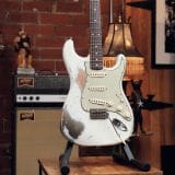 2023 Fender Custom Shop Rudy’s 61 Strat Heavy Relic – Olympic White Over Inca Silver!