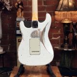 2023 Fender Custom Shop Rudy’s 61 Strat Heavy Relic – Olympic White Over Inca Silver!