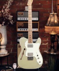 Xotic XTC-TL T-Style Relic'd Electric Guitar - Lime Gold Finish Double Bound Thinline #3959!