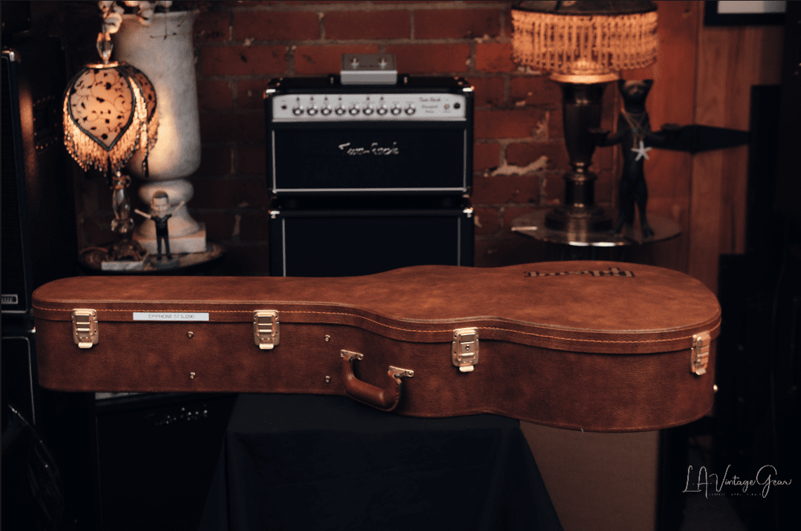 Epiphone Inspired by Gibson Custom 1957 SJ-200 Acoustic-Electric Guitar - With Gibson Hardshell Case! - Image 12