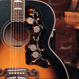 Epiphone Inspired by Gibson Custom 1957 SJ-200 Acoustic-Electric Guitar – With Gibson Hardshell Case!
