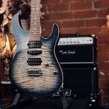 Suhr Modern Pro – In Faded Trans Whale Blue Burst!