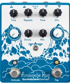 Earthquaker Devices Avalanche Run V2 Reverb Delay Guitar Effects Pedal - Stereo Delay and Reverb!