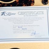 K-Line KL90DC Double Cut Jr. Style Electric Guitar – Relic’d TV Yellow Finish – Brand New!