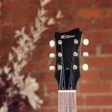 K-Line KL90DC Double Cut Jr. Style Electric Guitar – Relic’d TV Yellow Finish – Brand New!