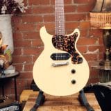 K-Line KL90DC Double Cut Jr. Style Electric Guitar – Relic’d TV Yellow Finish – Brand New!