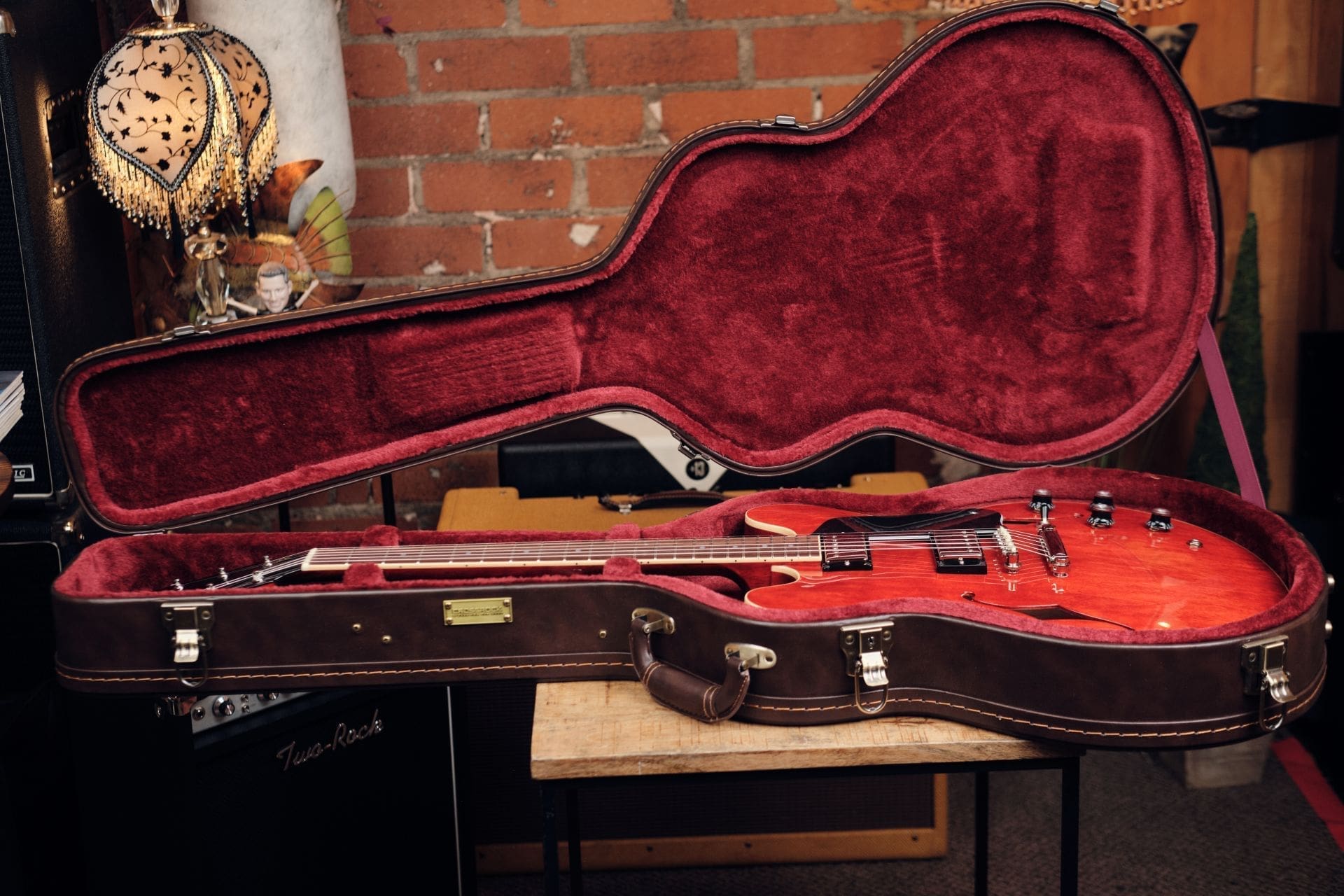 Josh Williams Guitars Mockingbird Special #479 - In A Cherry Finish! - Image 8