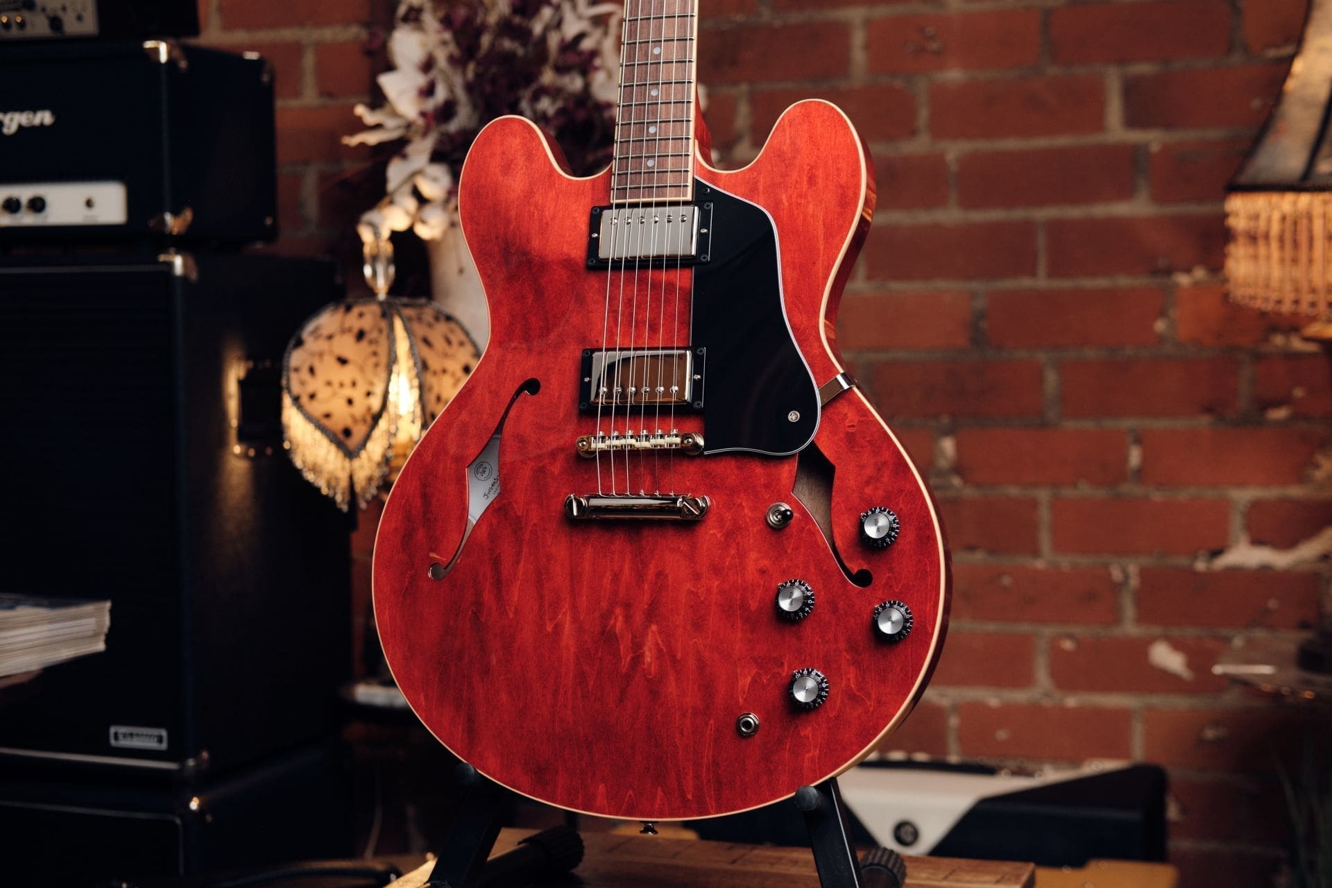 Josh Williams Guitars Mockingbird Special #479 - In A Cherry Finish! - Image 3
