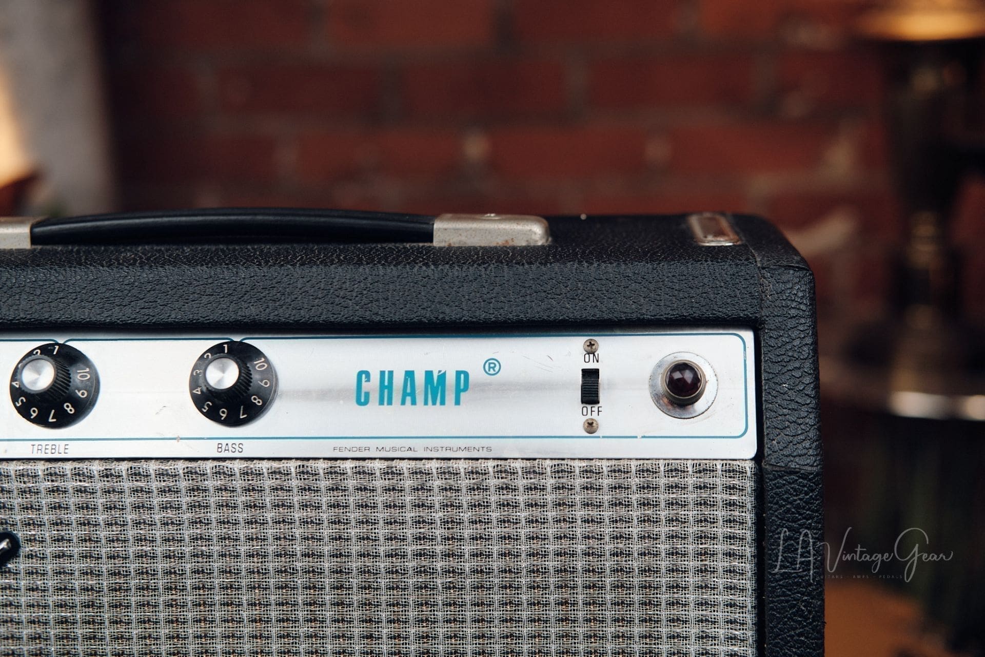 1979 Fender Champ 1x8 Combo Amp - Just Serviced! - Image 3