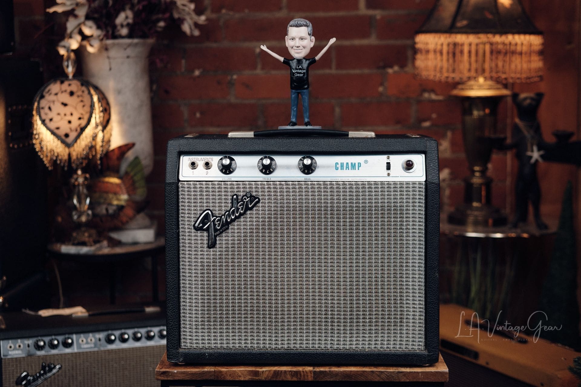 1979 Fender Champ 1x8 Combo Amp - Just Serviced!