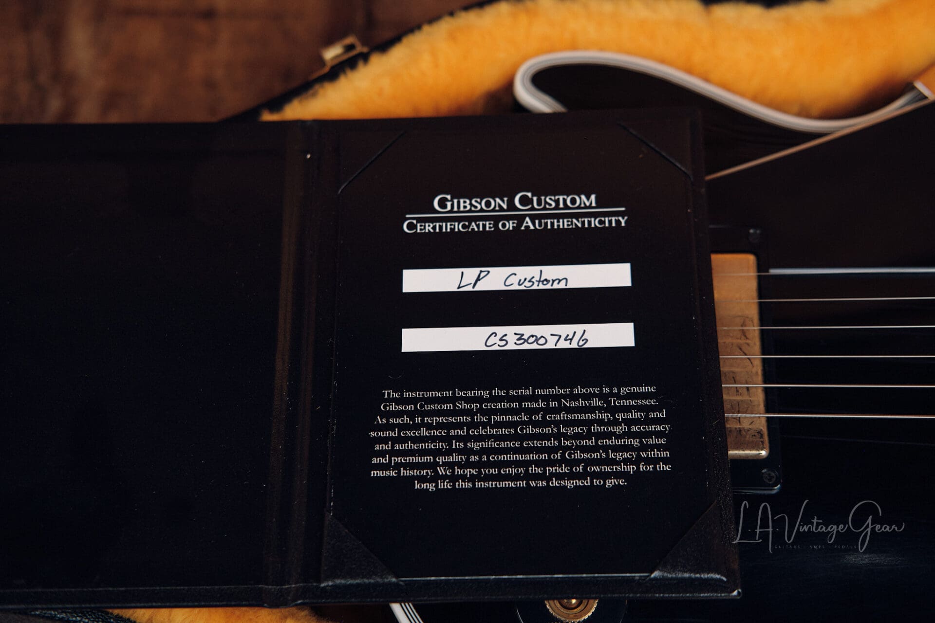 2023 Gibson Custom Shop Les Paul Custom - Amazing Black Beauty! - Image 12