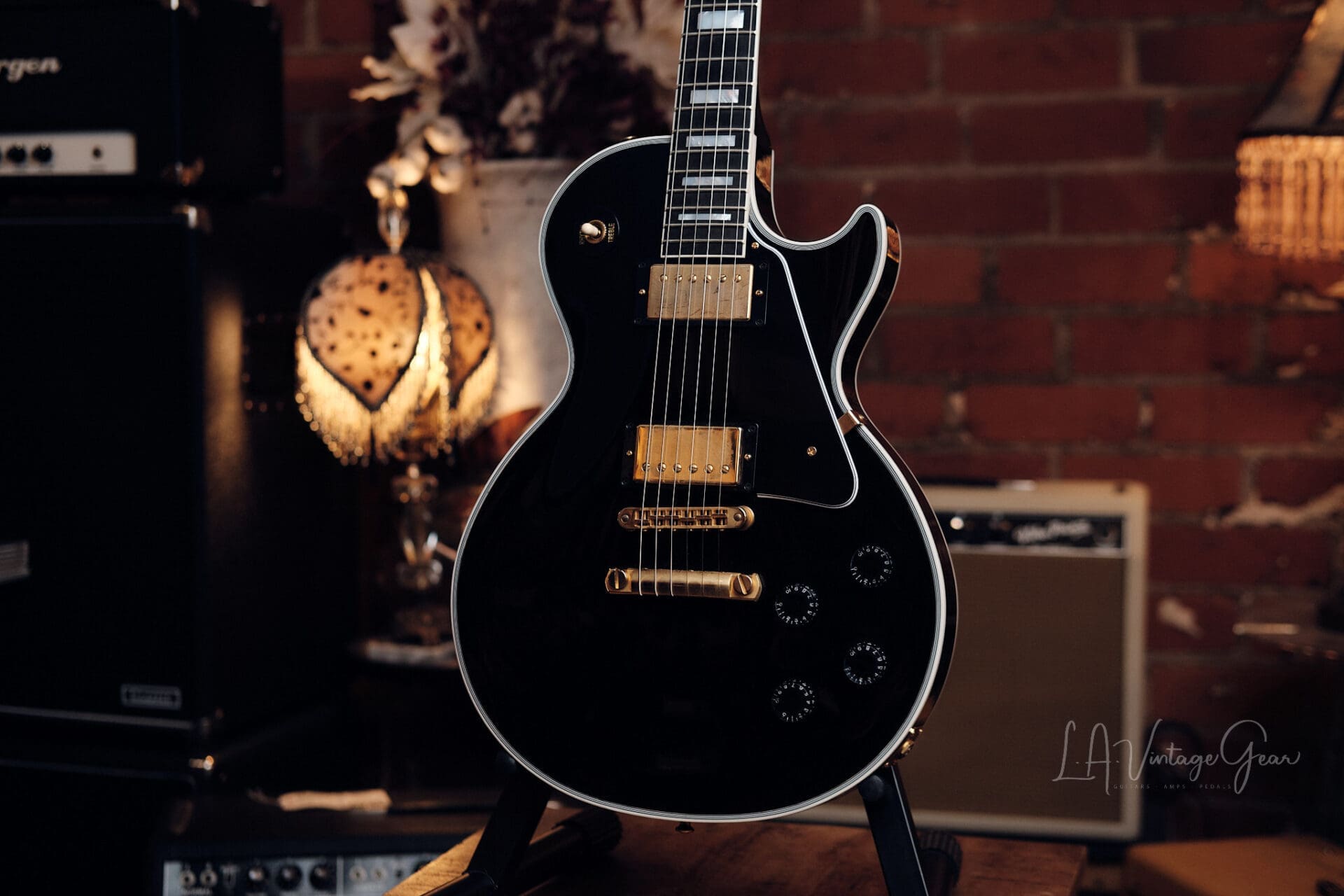 2023 Gibson Custom Shop Les Paul Custom - Amazing Black Beauty! - Image 3