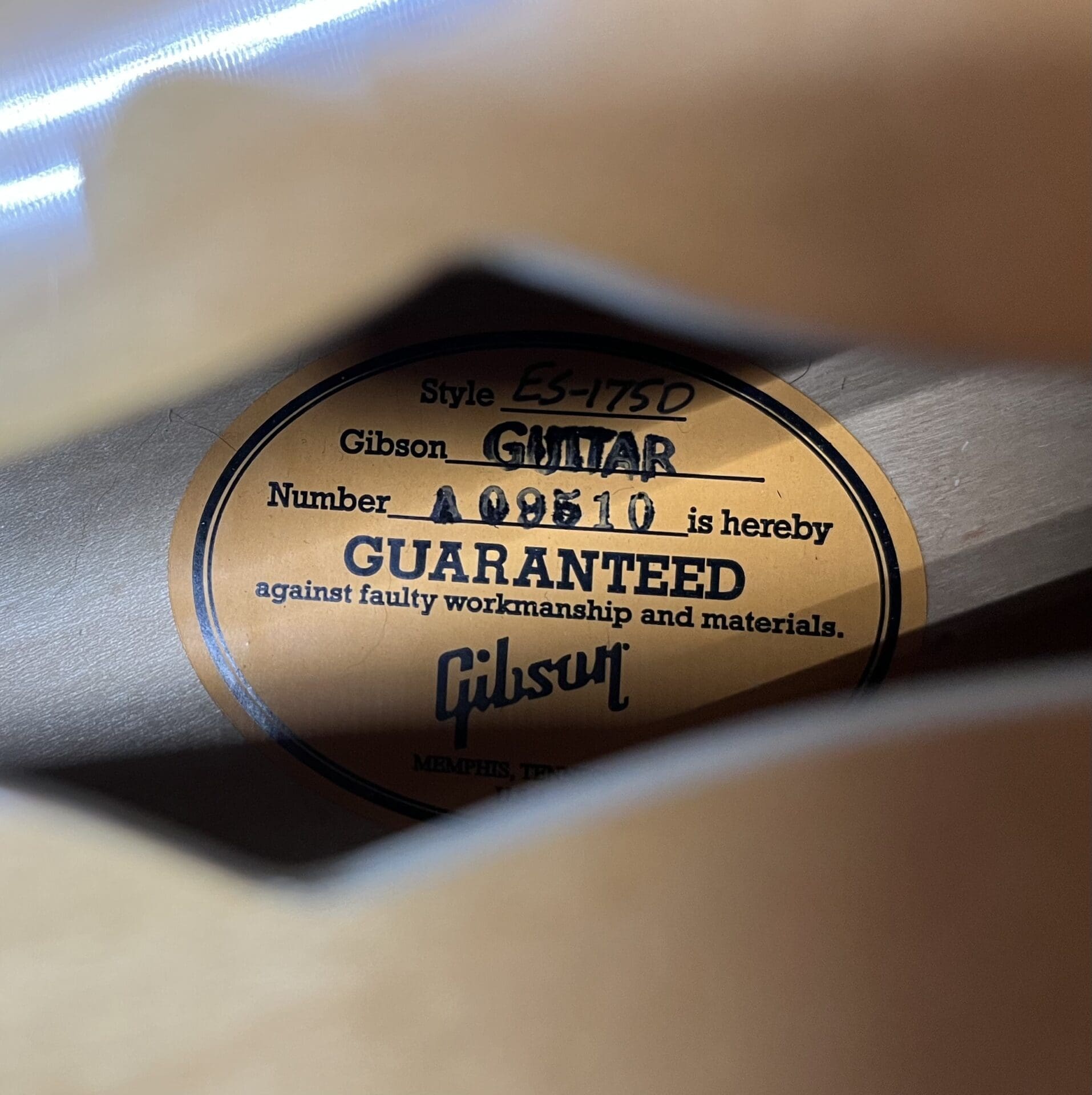 Gibson Custom Shop ES-175D - Amazing Archtop Guitar! - Image 12