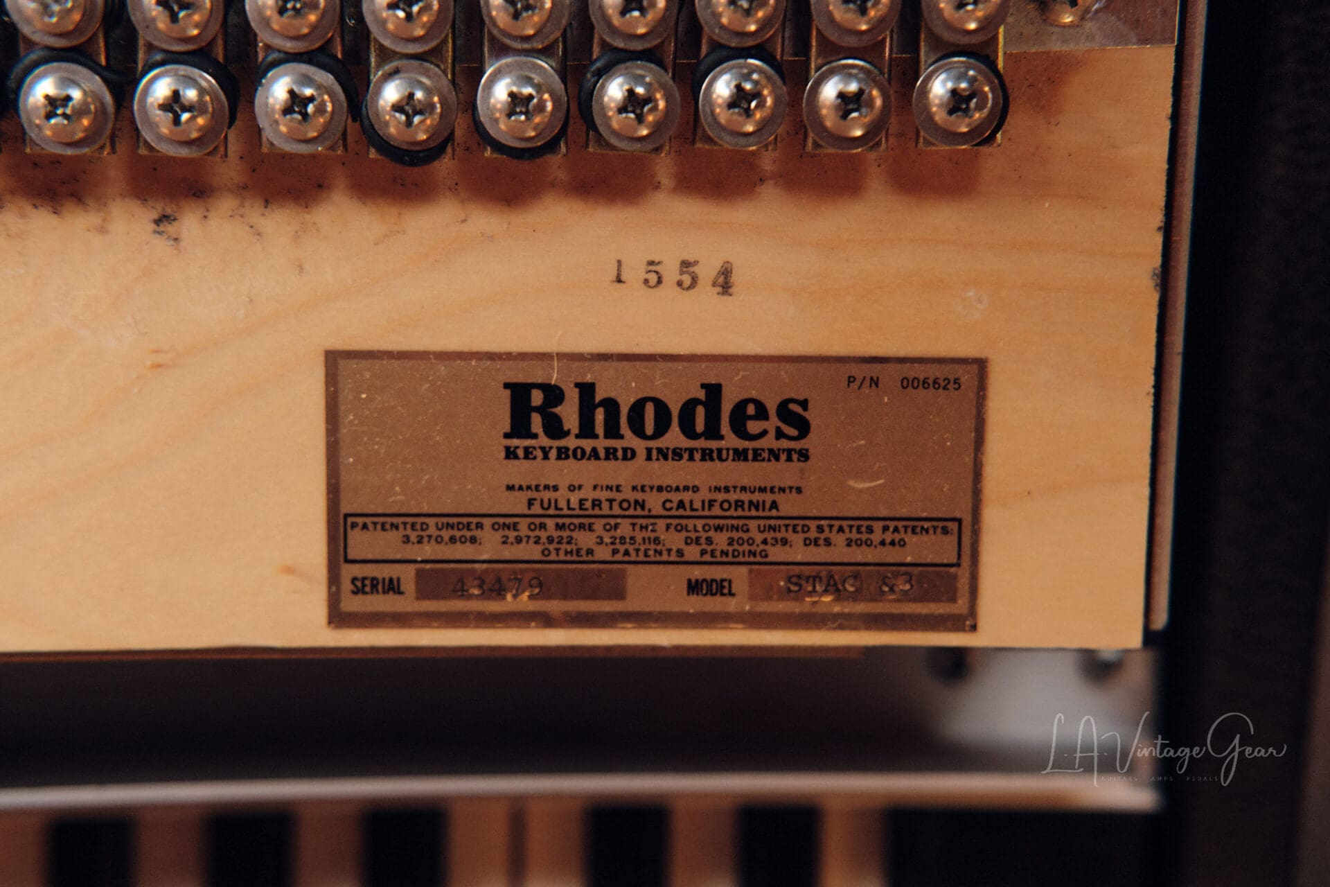 1975 Fender Rhodes Mk. 1 Stage 73 - Classic 70's Sounds! - Image 10