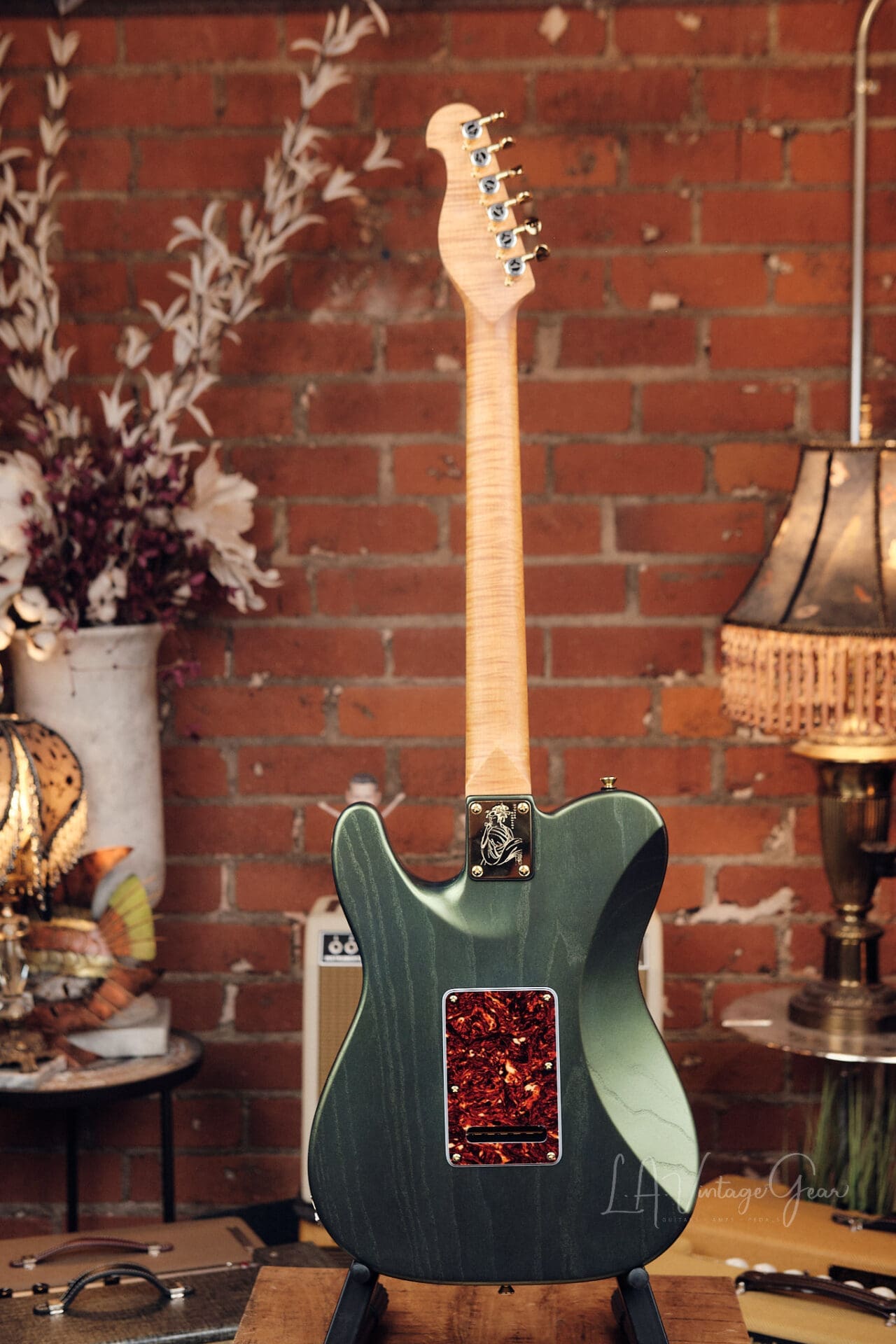 Taey Kang Modern T - Fastback Green With Lollar Imperial Pickups! - Image 7