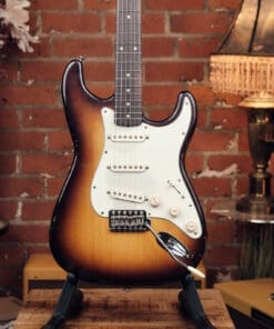 Alternative view of Mario Martin "Model S" Electric Guitar - Relic'd Two Tone Burst Finish & Lollar Pickups!