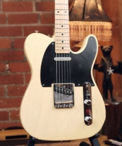 Alternative view of Mario Martin "Model T" Electric Guitar - Relic'd Nocaster Blonde Finish & Budz Pickups!