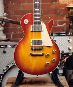 Alternative view of 2021 Gibson Custom Shop Murphy Lab Les Paul 1958 Reissue R8 Light Aging - Washed Cherry Sunburst!