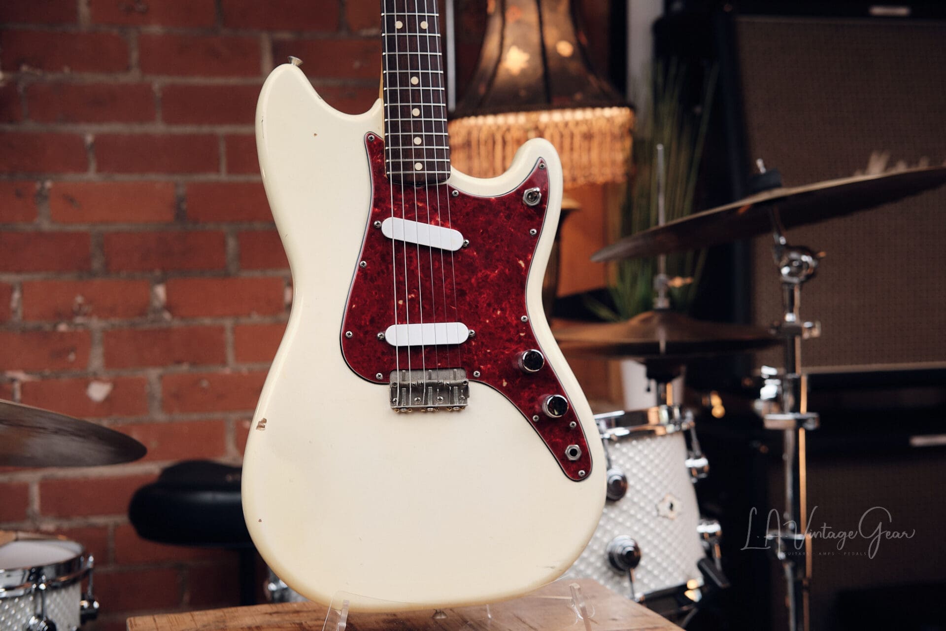 1964 Fender Duo Sonic - Olympic White! - Image 3
