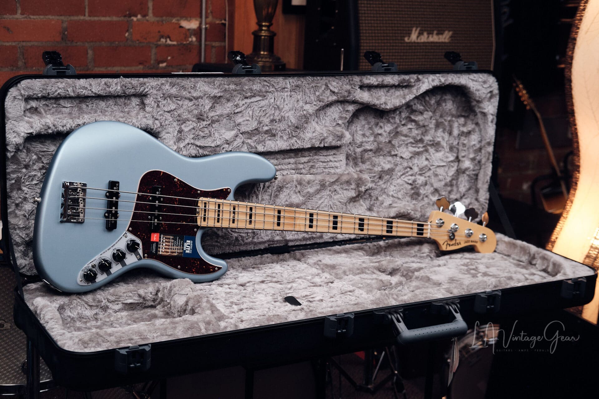2019 Fender American Elite Jazz Bass - Killer Active Jazz! - Image 15