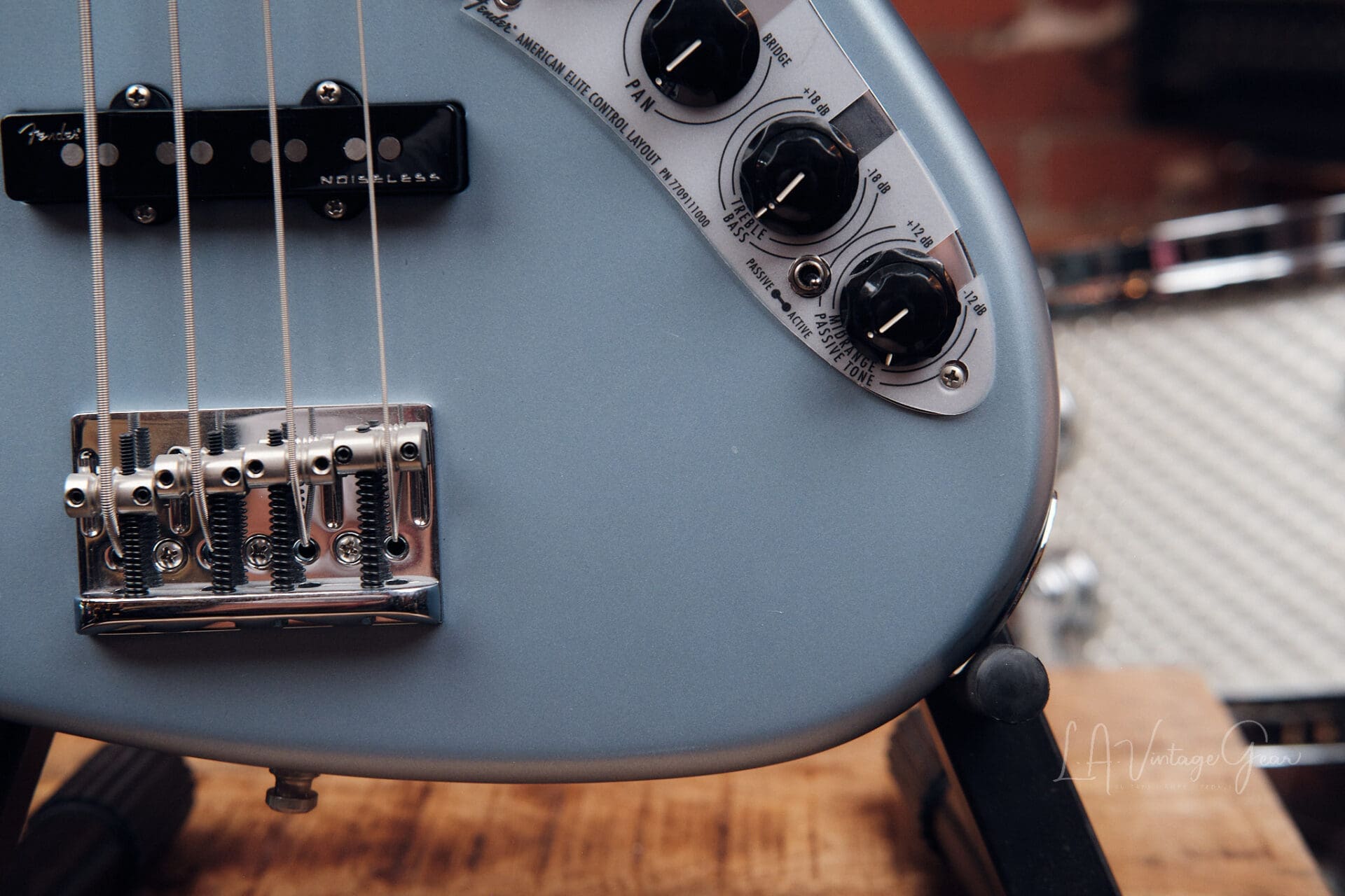 2019 Fender American Elite Jazz Bass - Killer Active Jazz! - Image 6