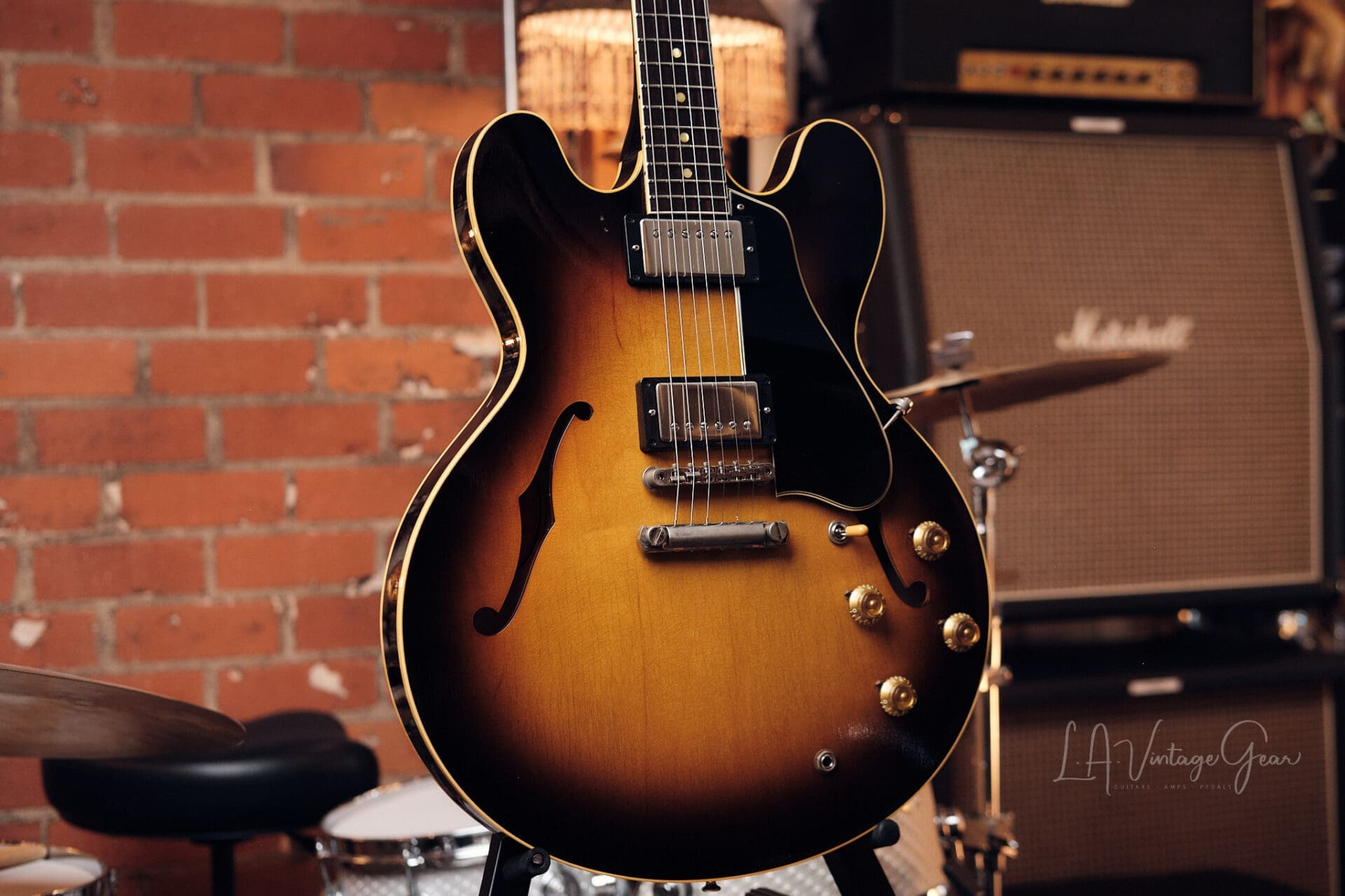 Giordano Guitars Tributo TD Semi-Hollow Electric Guitar #005 - Brand New From Italy! - Image 4