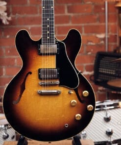 Alternative view of Giordano Guitars Tributo TD Semi-Hollow Electric Guitar #004 - Brand New From Italy!