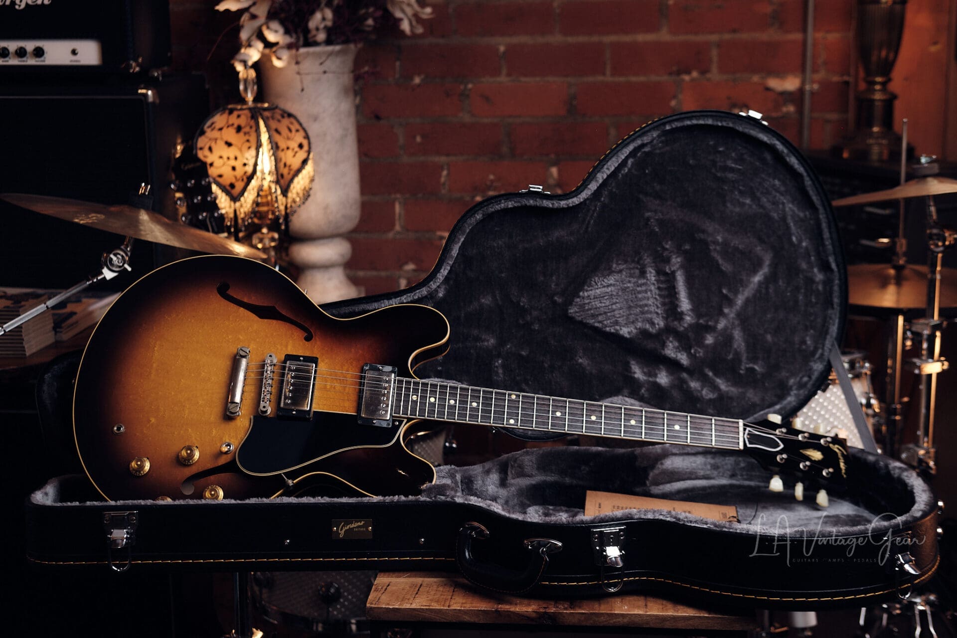 Giordano Guitars Tributo TD Semi-Hollow Electric Guitar #004 - Brand New From Italy! - Image 10