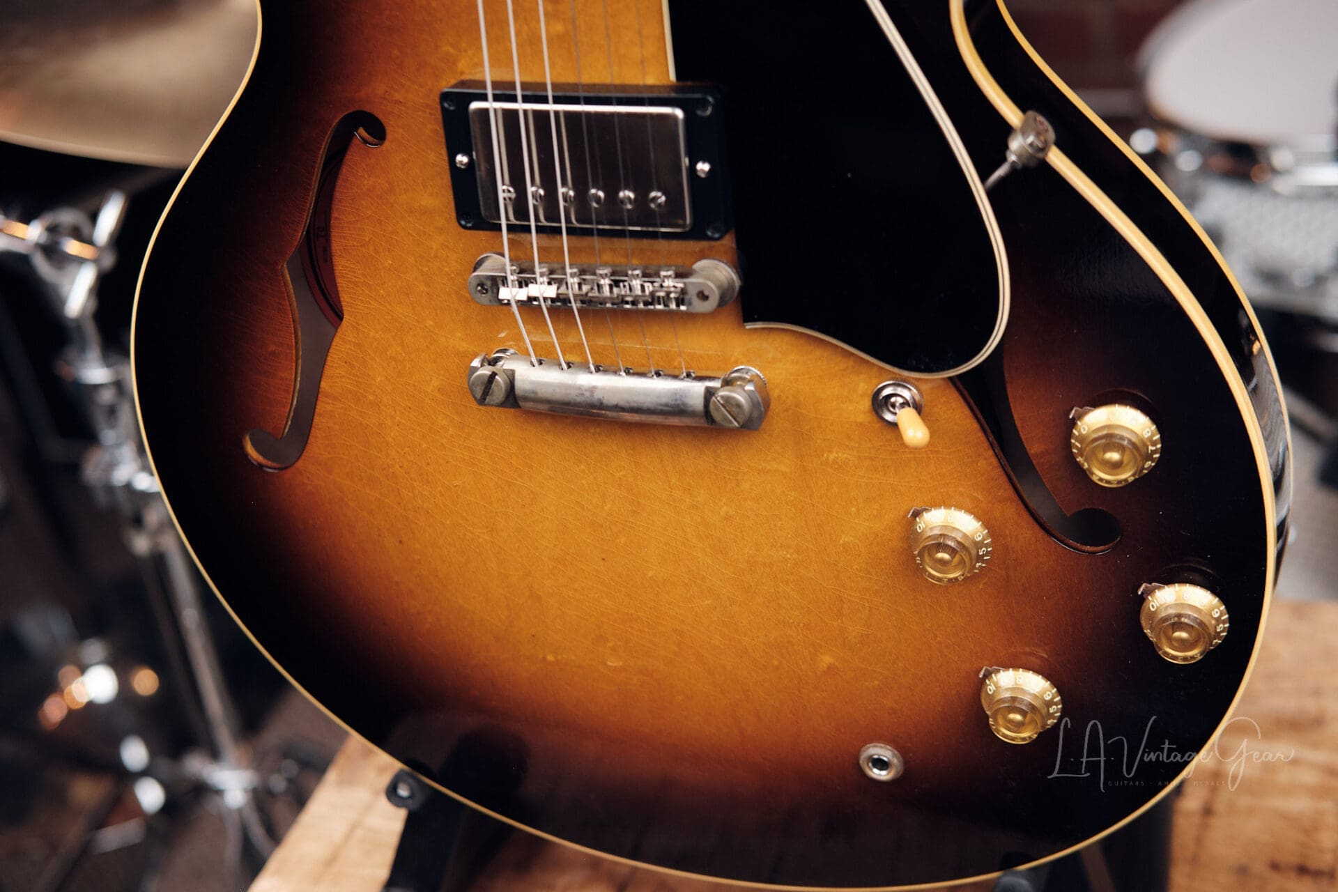 Giordano Guitars Tributo TD Semi-Hollow Electric Guitar #004 - Brand New From Italy! - Image 6