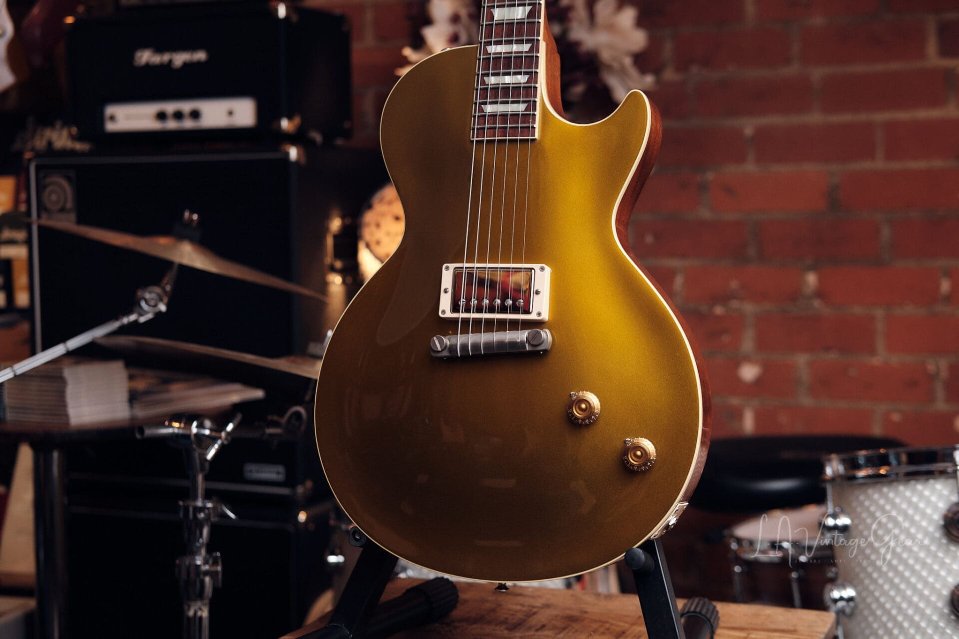2013 Gibson Custom Shop Historic Reissue 1957 Les Paul R7 - Single Pickup Goldtop! - Image 3