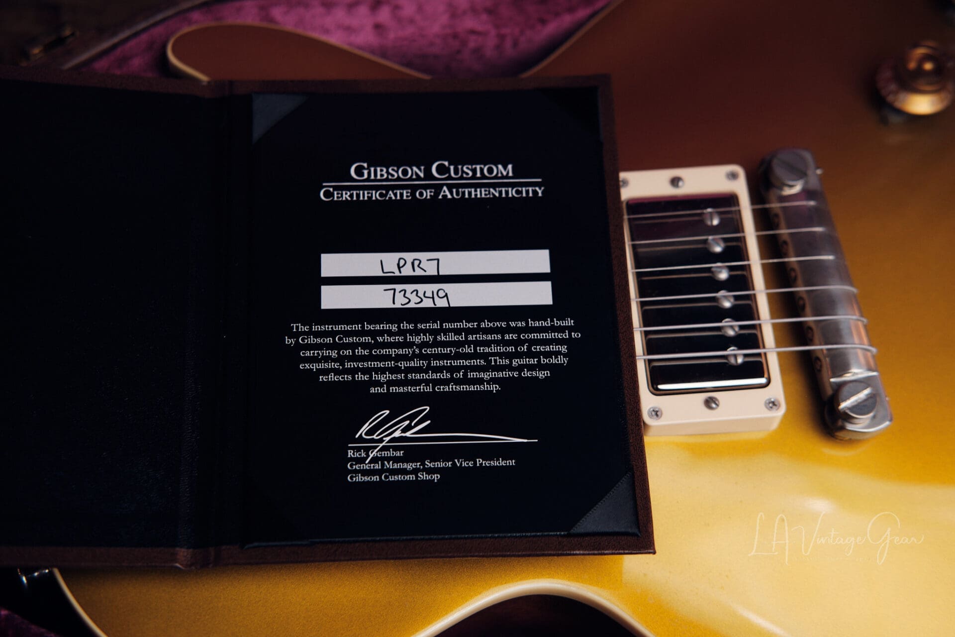 2013 Gibson Custom Shop Historic Reissue 1957 Les Paul R7 - Single Pickup Goldtop! - Image 11