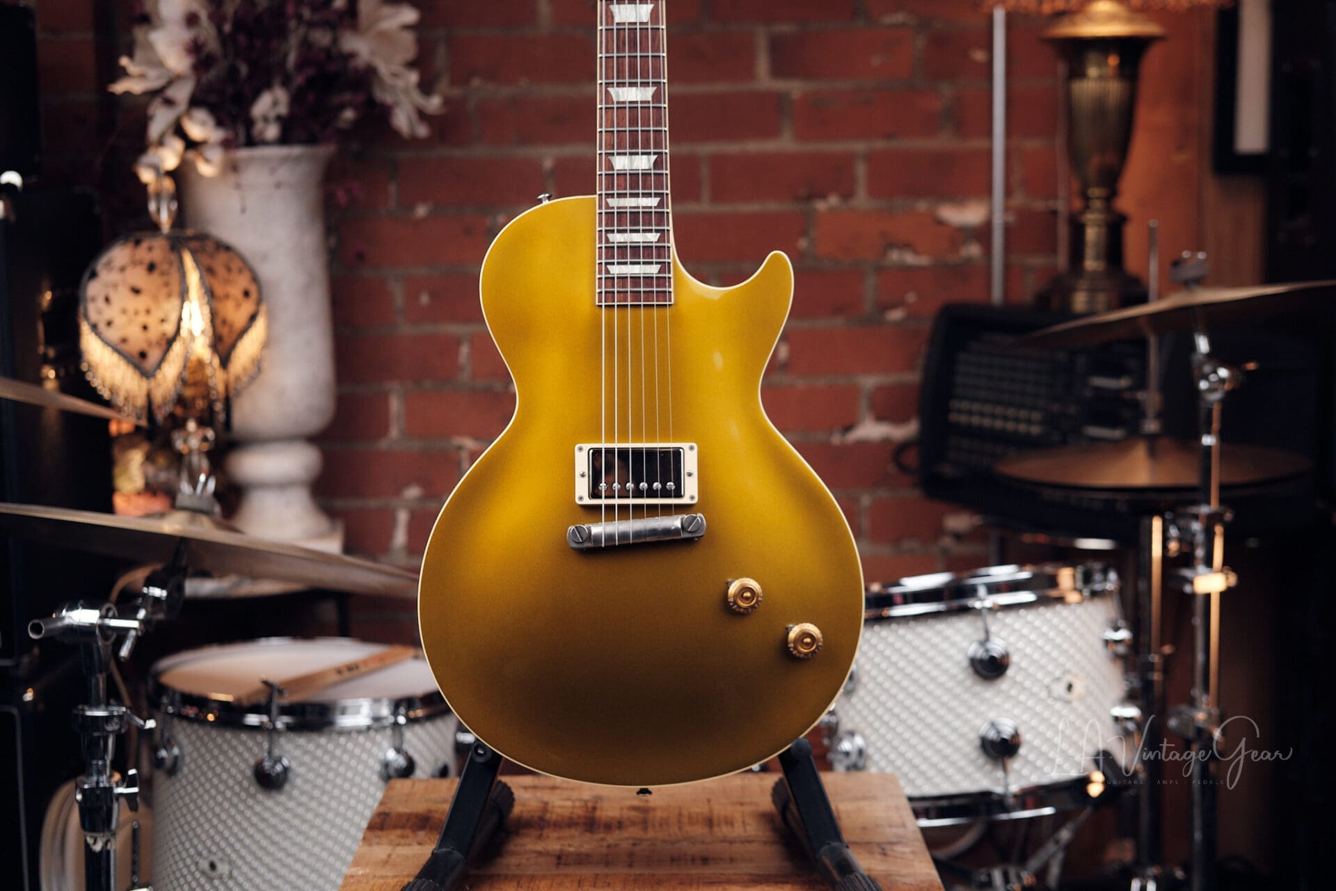 2013 Gibson Custom Shop Historic Reissue 1957 Les Paul R7 - Single Pickup Goldtop! - Image 2