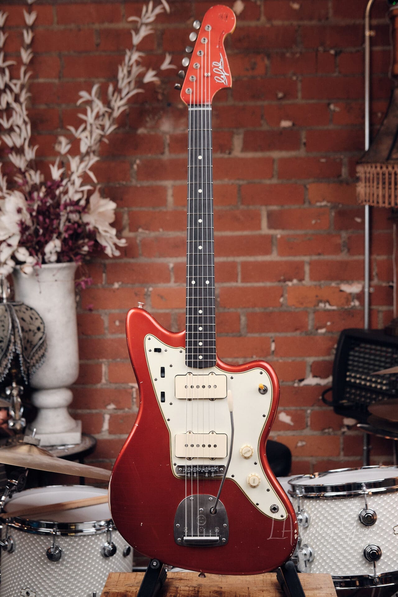 Lelah Custom Guitars 37JM - Candy Apple Red with Arcane Pickups!