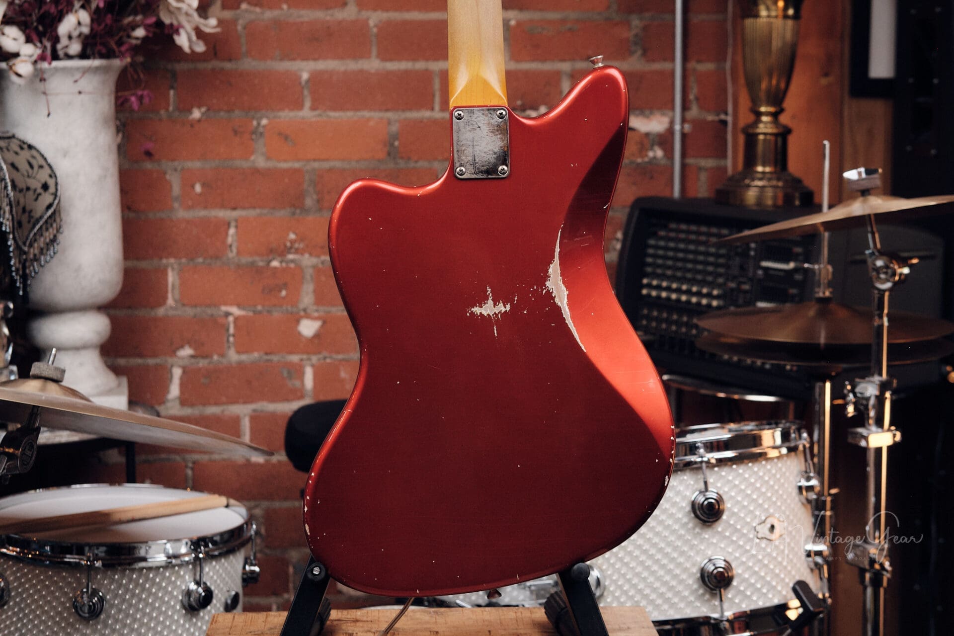Lelah Custom Guitars 37JM - Candy Apple Red with Arcane Pickups! - Image 9